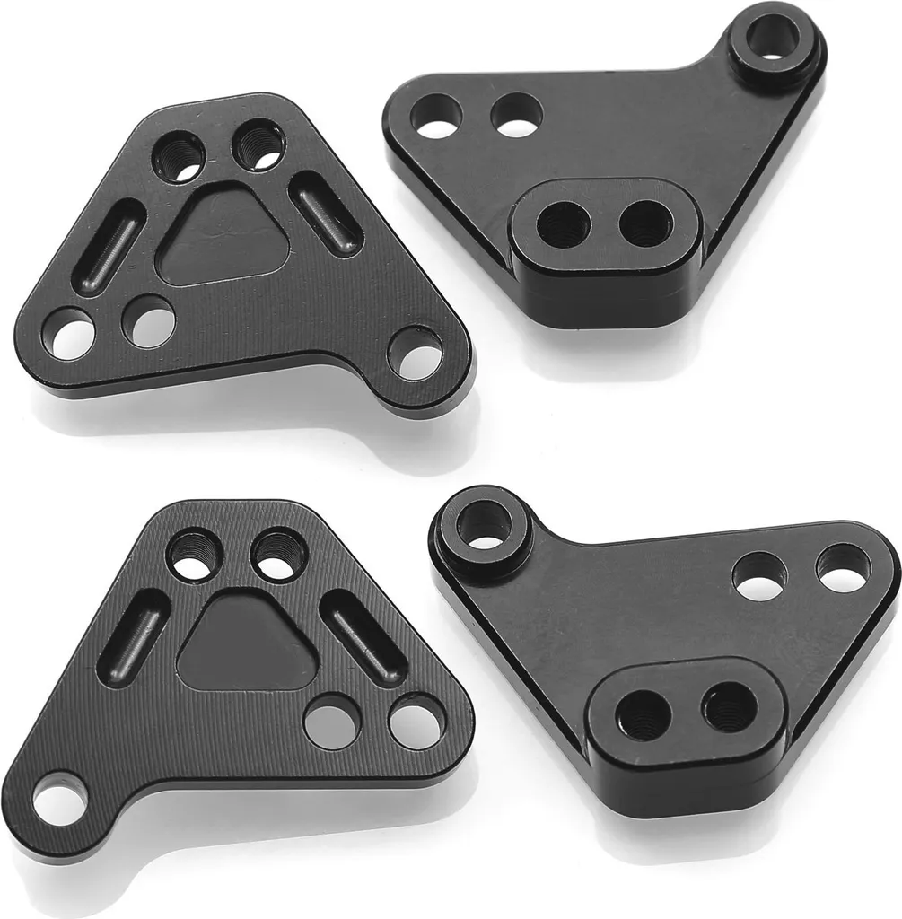 Staffe Inferiori Metallo Ammortizzatori Traxxas MAXX V2 WideMaxx 89086-4