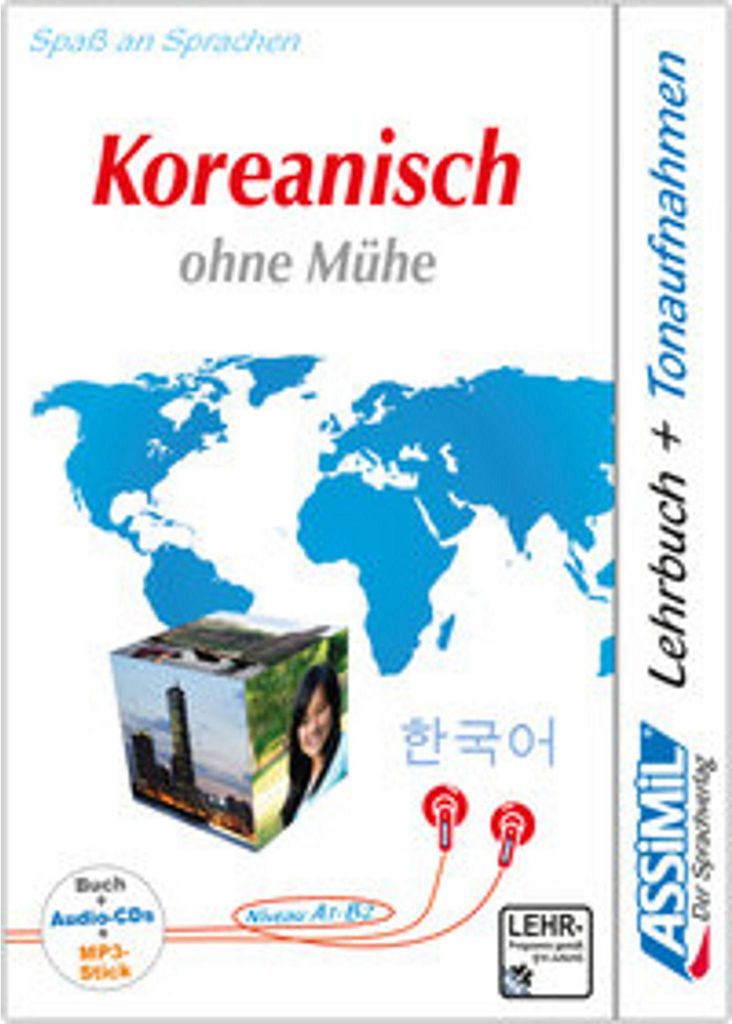 ASSiMiL Koreanisch ohne Mühe - Audio-Plus-Sprachkurs - Niveau A1-B2