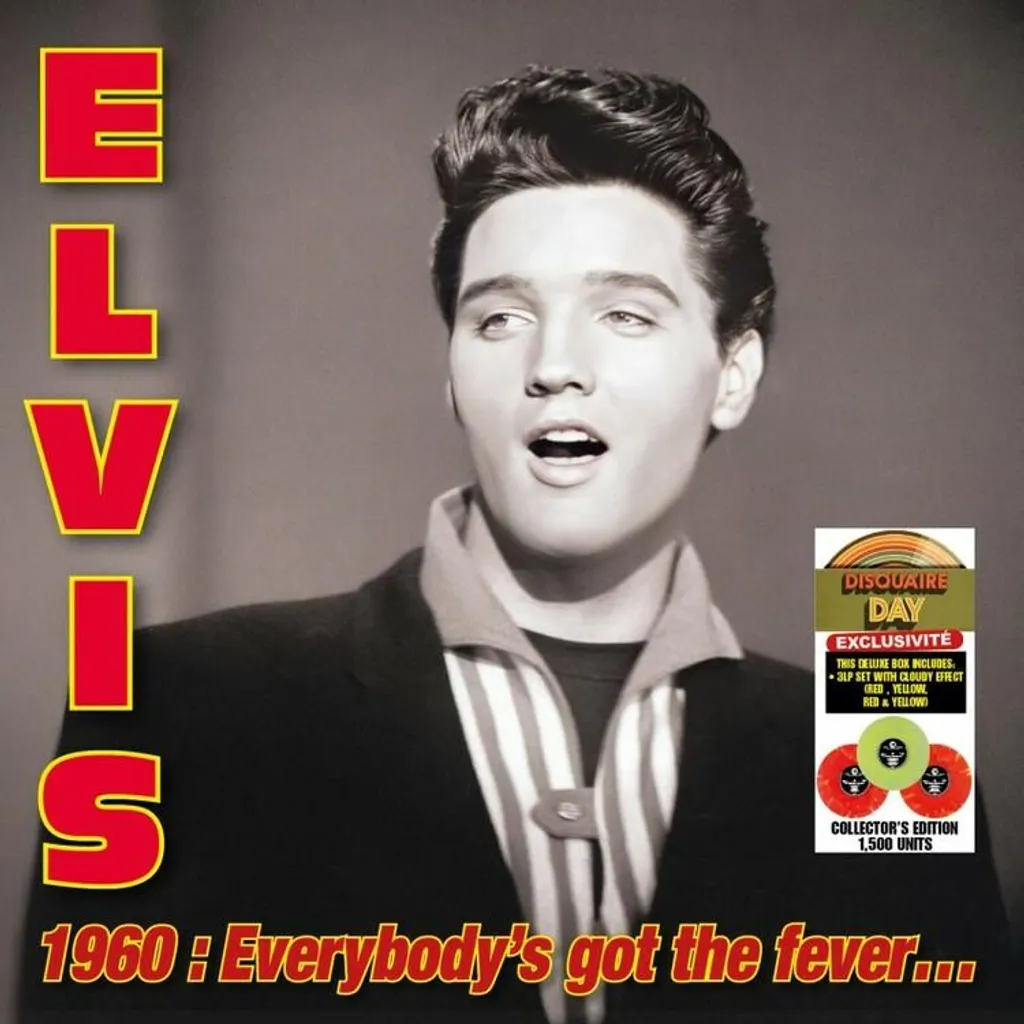 Elvis Presley Elvis 1960 Everybodys Got the Fever 3xLP RSD25 Vinyle
