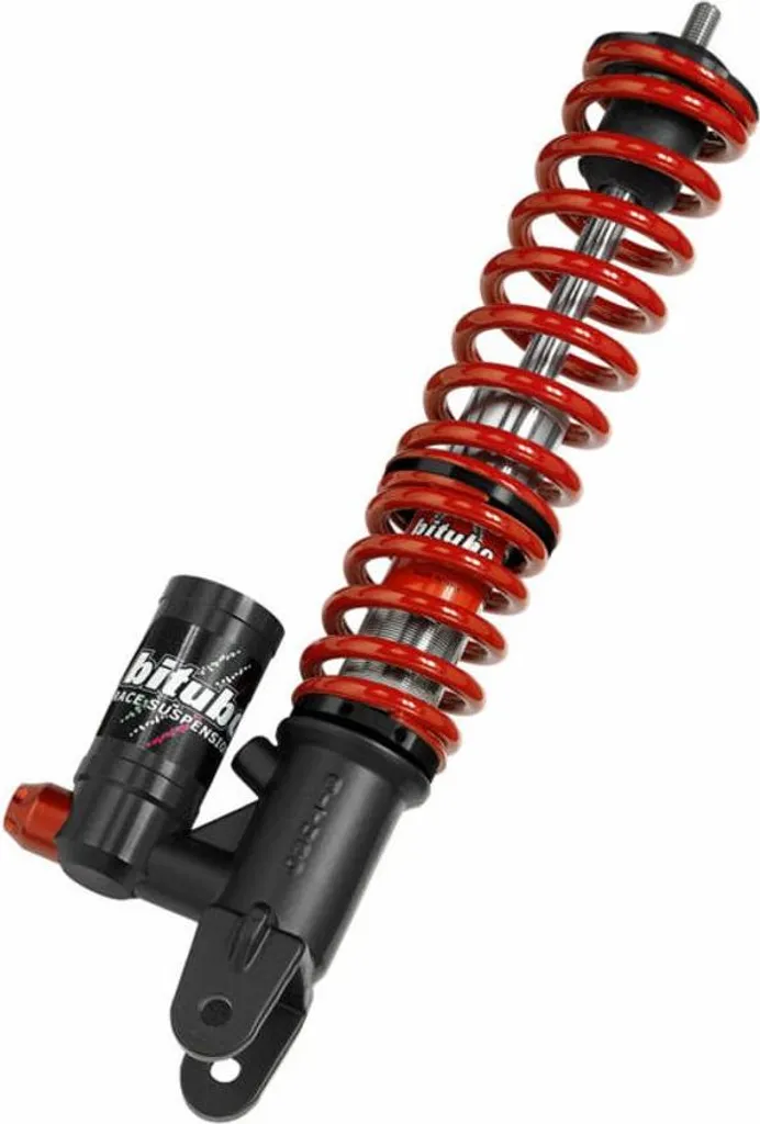 Amortisseur de suspension Bitubo YLV01 rouge pour stabilité optimale
