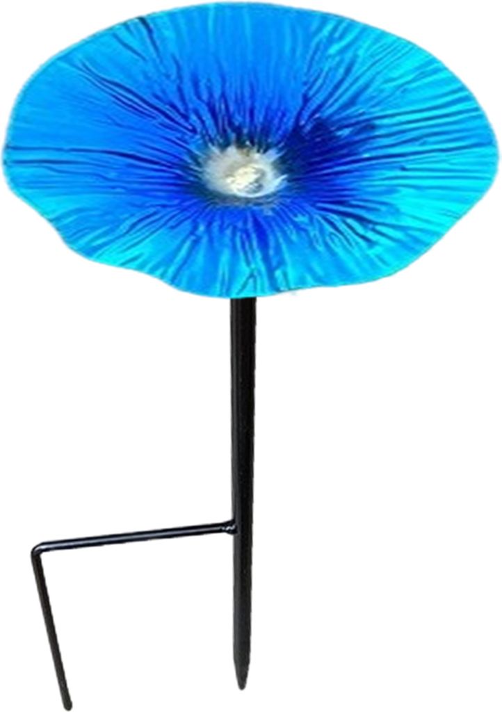 Vogelhäuschen für den Außenbereich, Blumenstab, strapazierfähig, für den Außenbereich, Garten, Terrasse, Hof, Rasen, Metall, Vogelbad, Schüs...