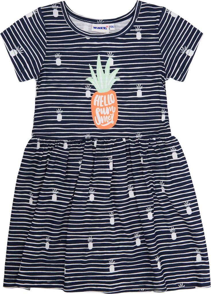 Mädchenkleider Hallo Summer - Navy - 110