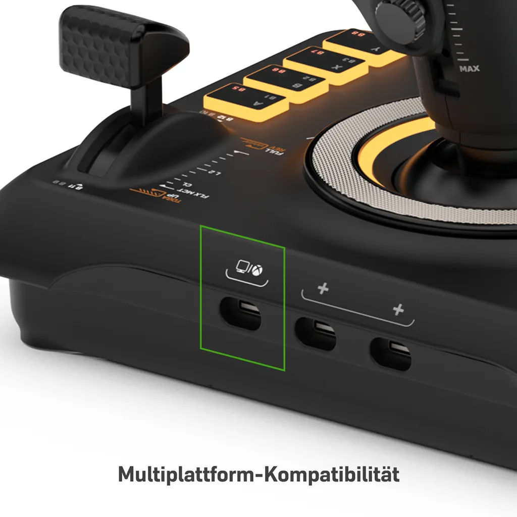 Joystick de Simulation de Vol VelocityOne Flight Stick Turtle Beach Noir - 14