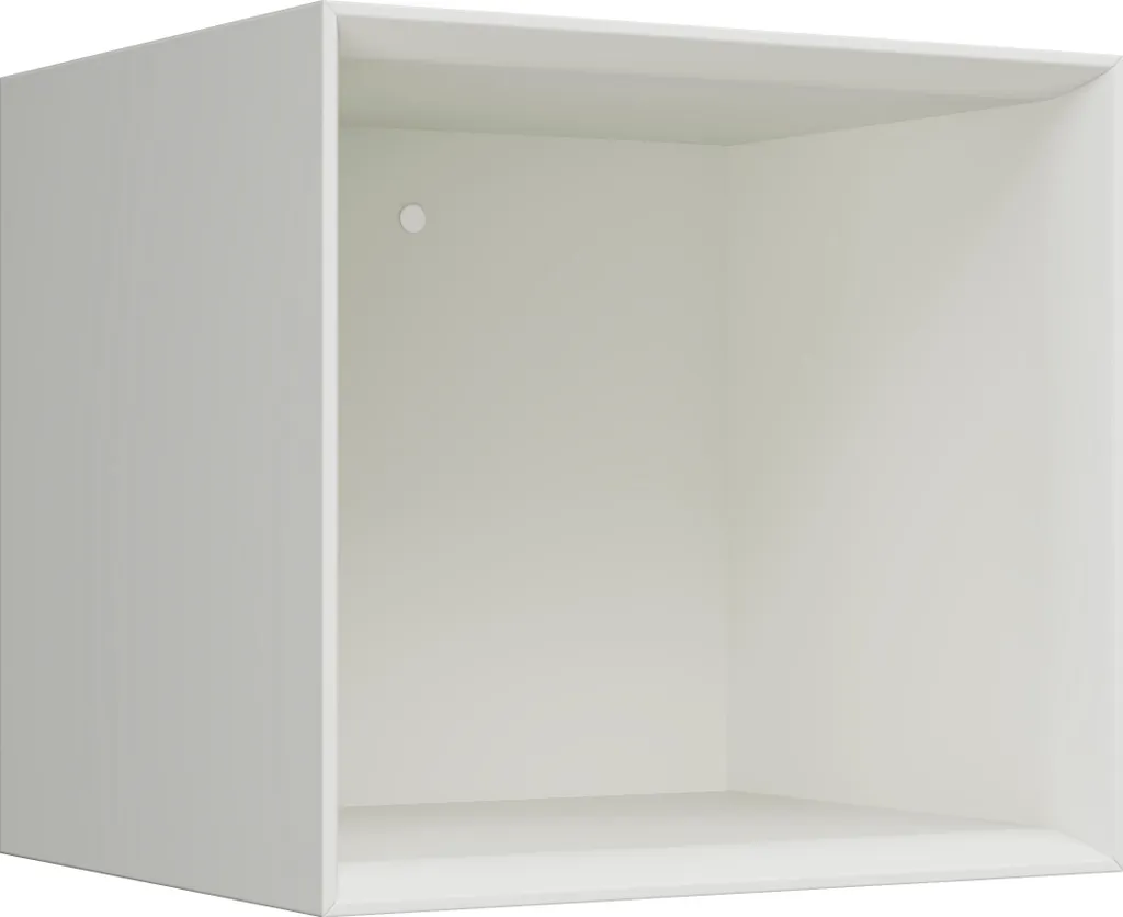 Burgbad Eqio : Étagère murale blanc mat 35cm, finition haut de gamme