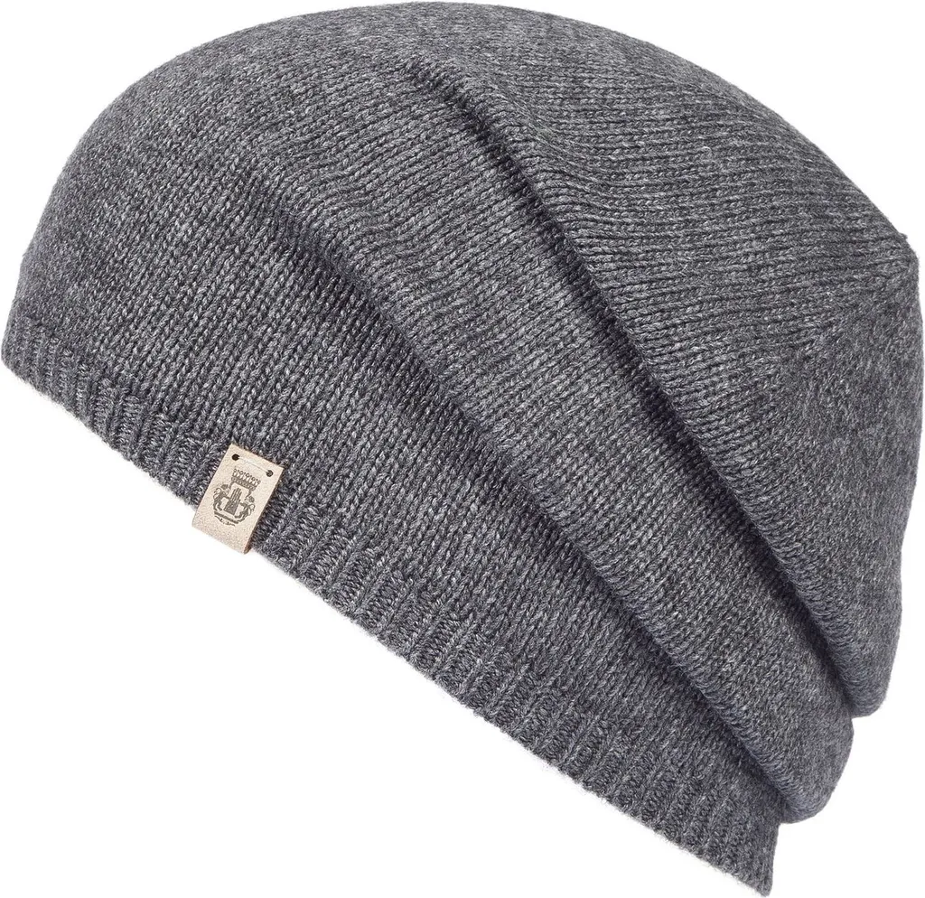ROECKL Essentials Beanie Antracite | Berretto Lana e Cashmere Premium