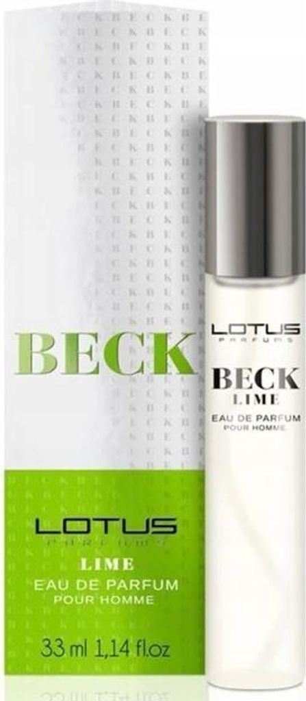 LOTUS PARFUMES 095 BECK Lime, Eau de Parfum pour homme 33ml