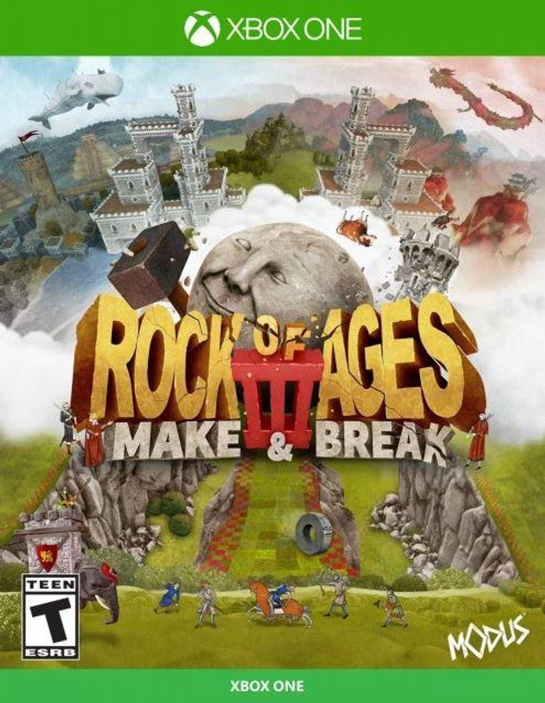 Modus Games Rock of Ages 3 : Make & Break - ANNULÉ, Xbox One, T (Jugendliche), Physische Medien