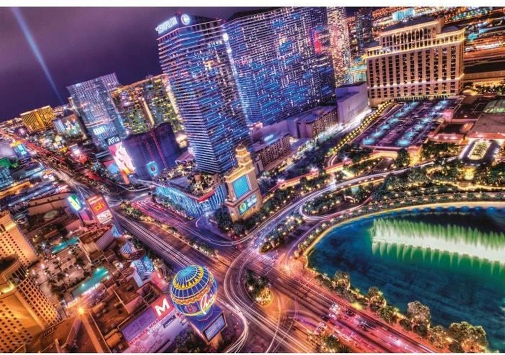 Clementoni puzzle 2000 Las Vegas 32555 Image du produit 