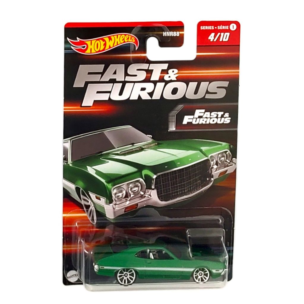 Hot Wheels HNR94 Fast & Furious 72 Ford Gran Torino Sport