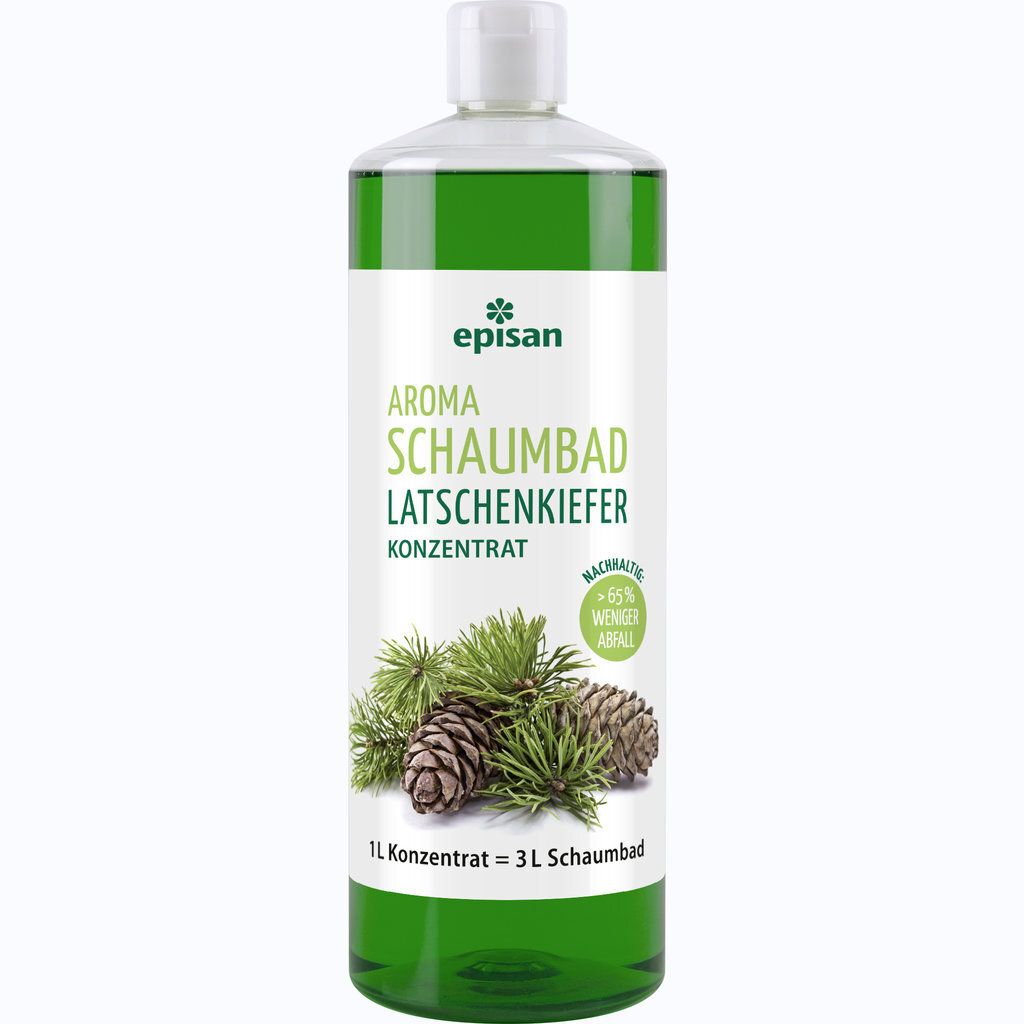 episan Aroma-Schaumbad Konzentrat Latschenkiefer ( 2 Liter Konzentrat = 6 L Schaumbad) 2 x 1 Liter