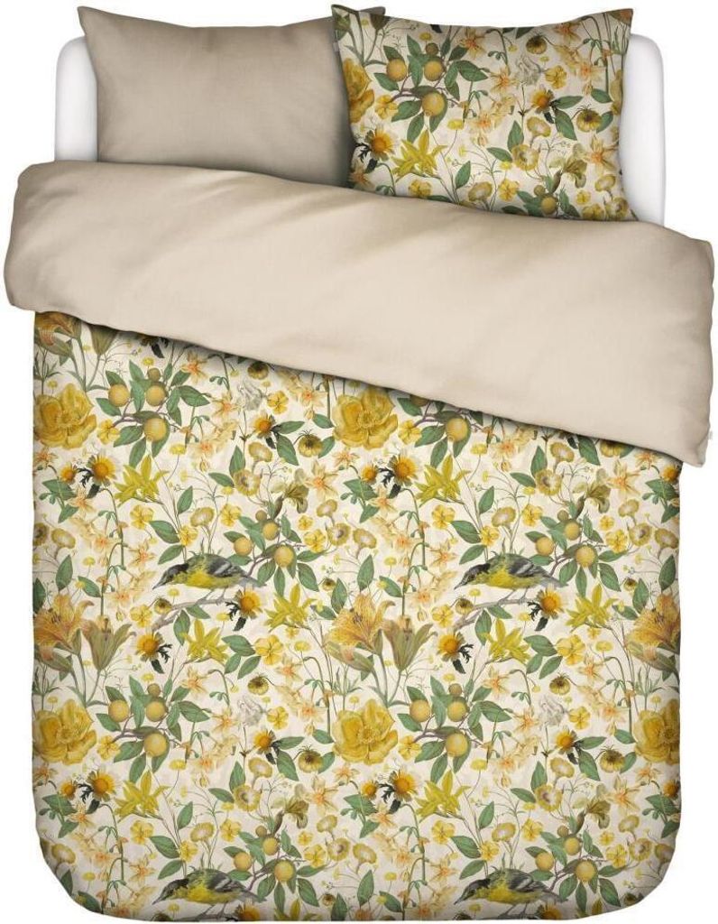 Essenza Satin Bettwäsche-Garnitur Lisa Farbe Silk Größe 140x200+70x90
