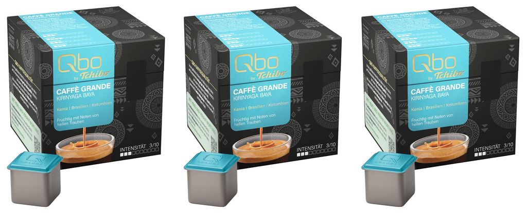 Tchibo Qbo Caffè Grande Kirinyaga Baya Premium Produktbild 