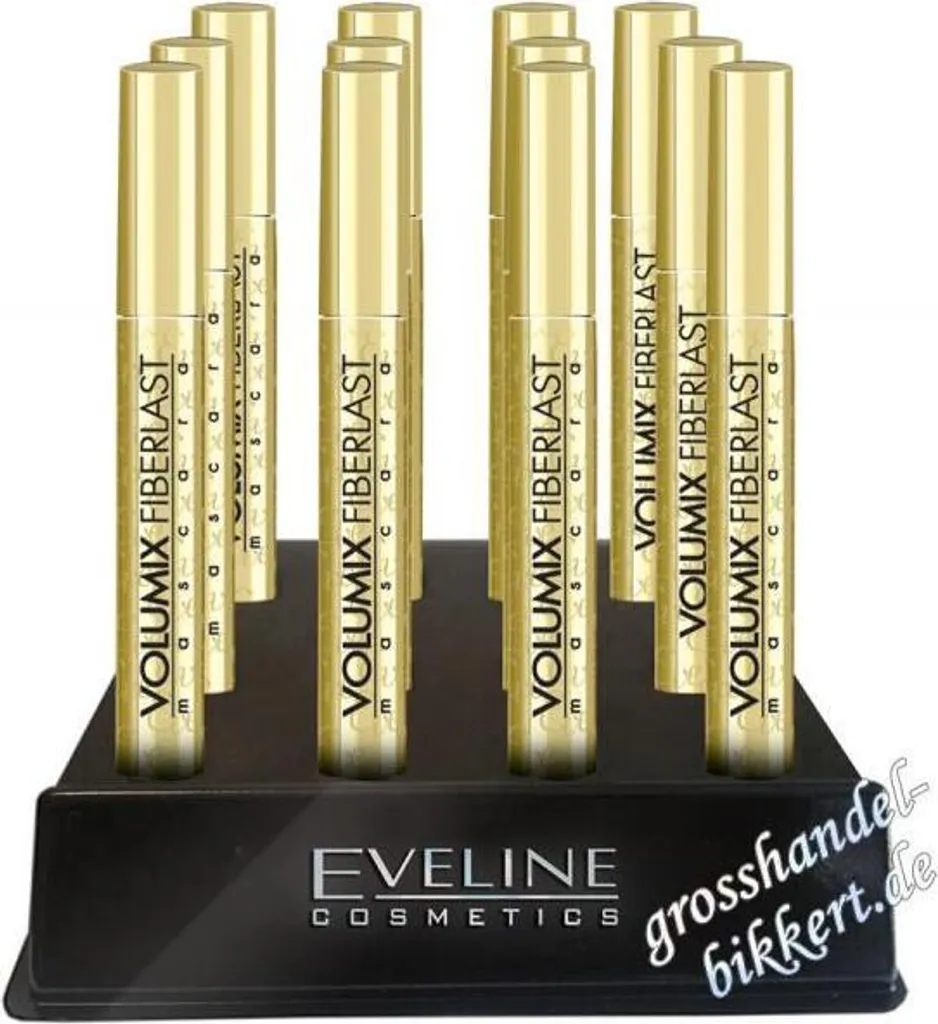 Stock Eveline Volumix Fiberlast Oro - 11 Mascara + 1 Tester | Uso Prof