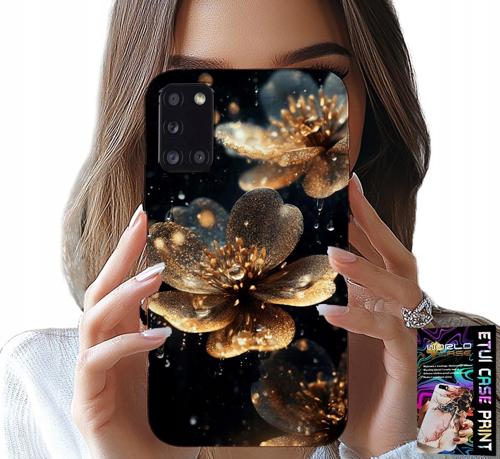 Gehäuse Für Samsung Galaxy A31 - Schöne Blumenmuster, Rückseite, Gehäuse