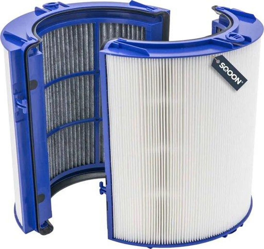 SQOON Filter Luftreiniger passend für Dyson Pure Cool TP04 HP04 DP04 Luftreiniger Ersatzfilter Zubehör, Luftfilter passend für Dyson Pure Hot Co...