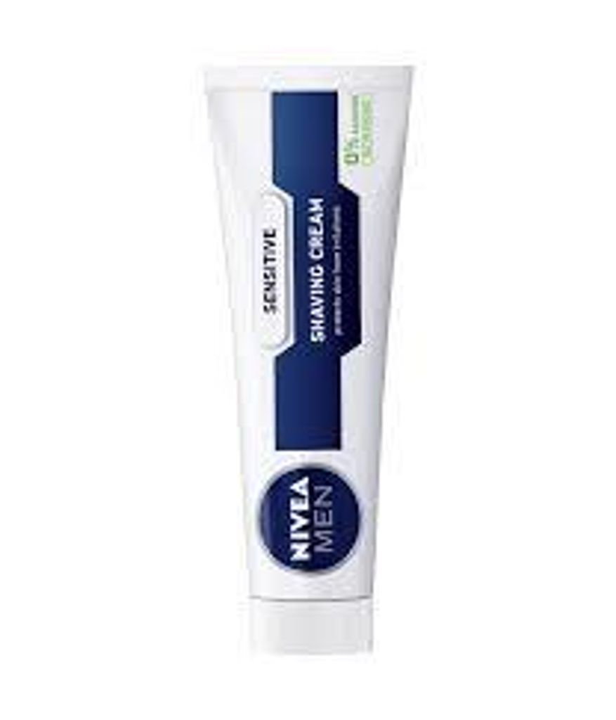 NIVEA Men's Sensitive Shaving Cream 100ml