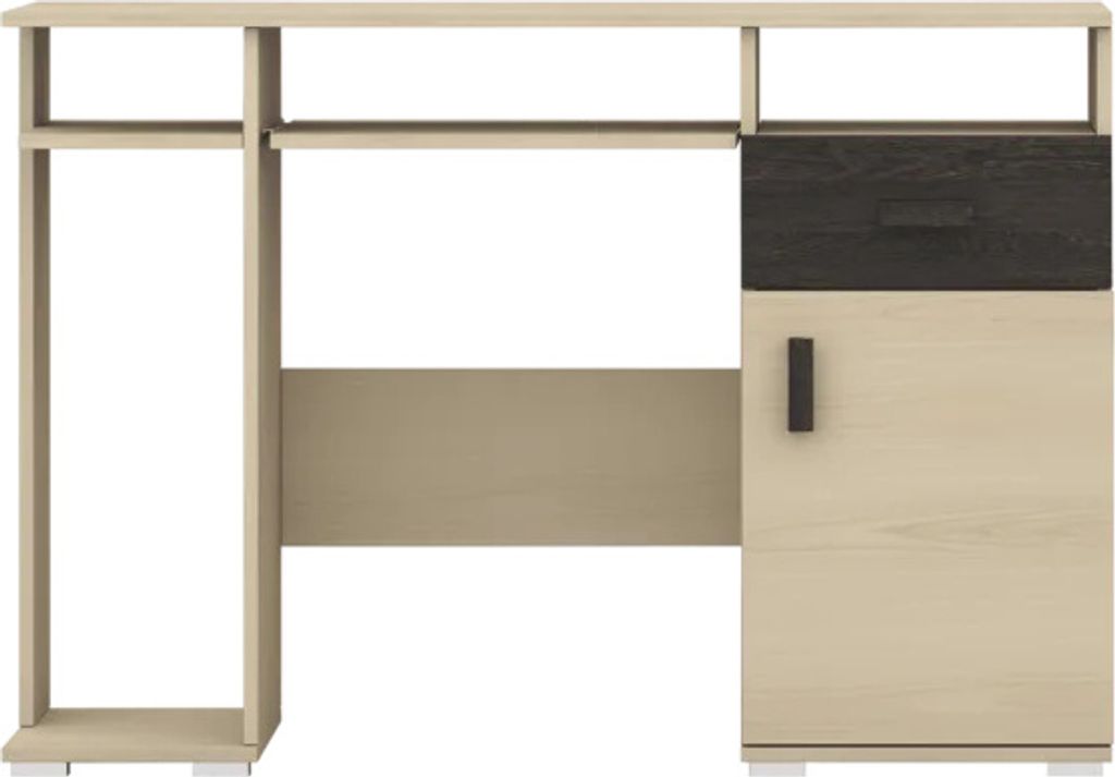 Schreibtisch NELLY 120x81x52cm Esche/Canterbury-Eiche