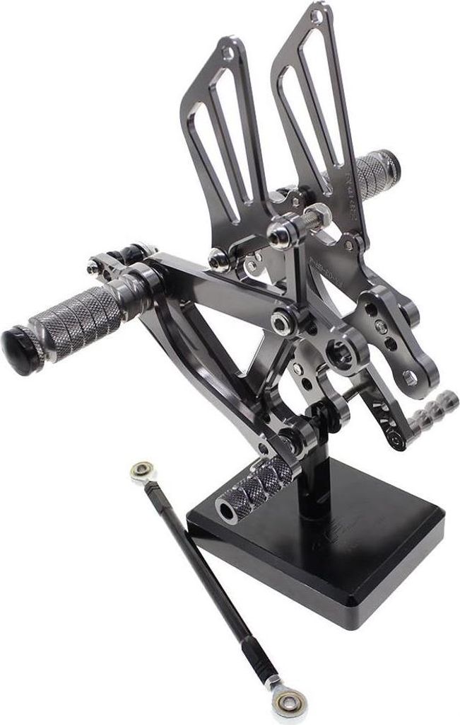 Set Sets Hebel Montieren Fussrasten Set Kawasaki Zx6-R Zx6R Ninja 3-4