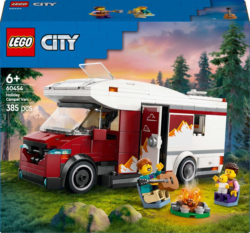 LEGO City Camping-car Aventure - Caravane Jouet pour Image du produit 