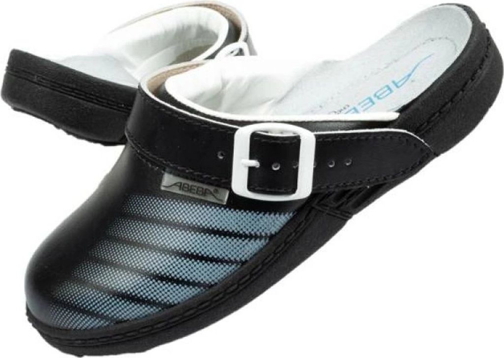 Abeba Uni Schuhe Schwarz 7212 Grösse 36