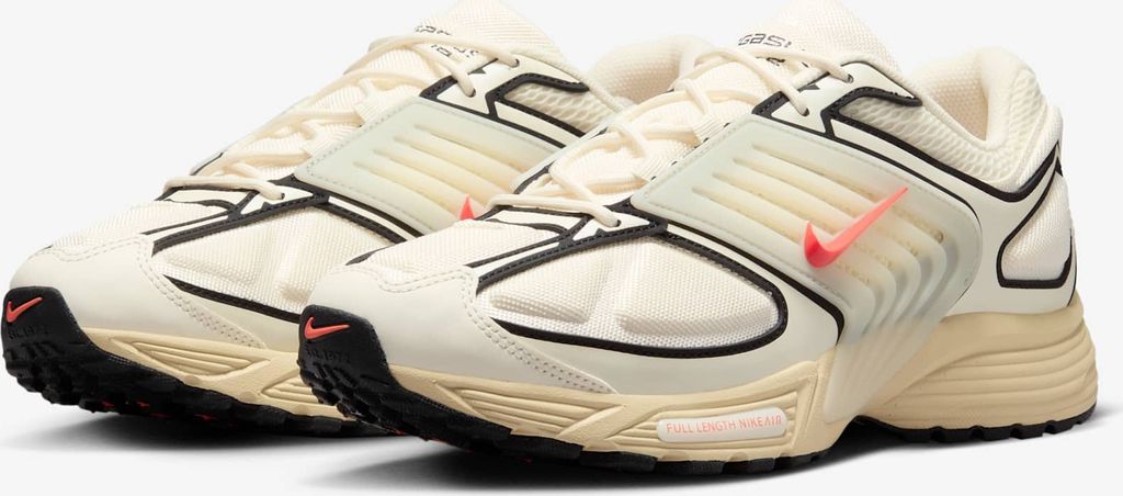 Nike Air Pegasus Wave "Coconut Milk Picante Red" Beige, Größe: 36,5