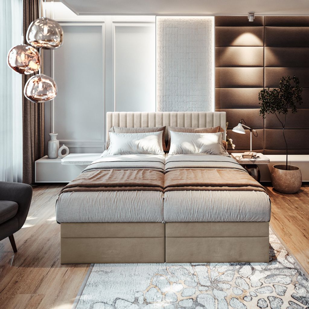 TRADA Adele Boxspringbett 200x200 Elektrisch verstellbar Produktbild 