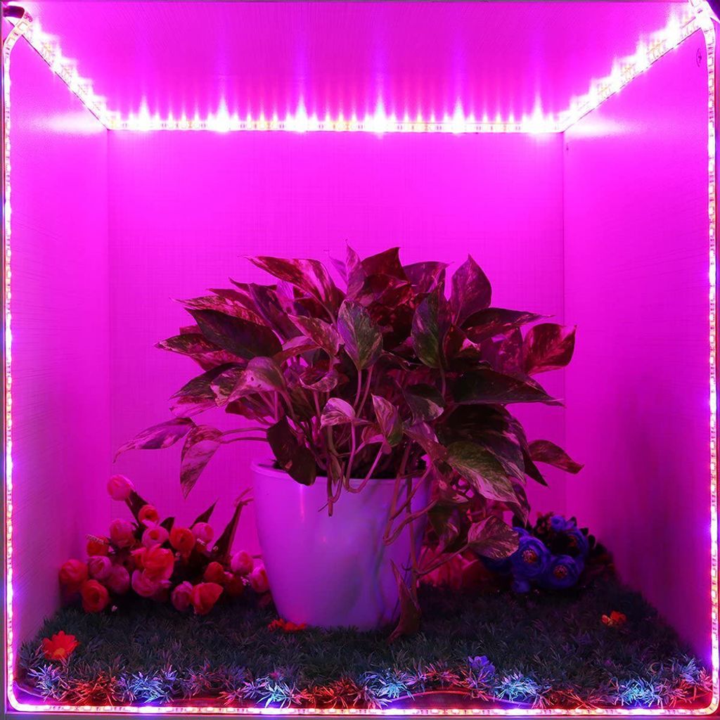 50cm 25W LED Grow Light Pflanzenlampe Pflanzenleuchte Pflanzen Licht Streifen DE 