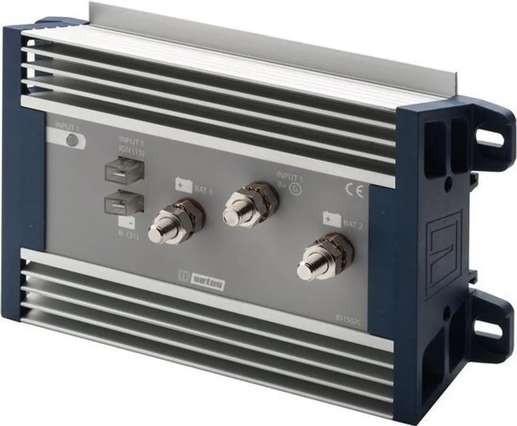 Isolateur de charge VETUS BS1502C - Faible perte de tension 12V 24V