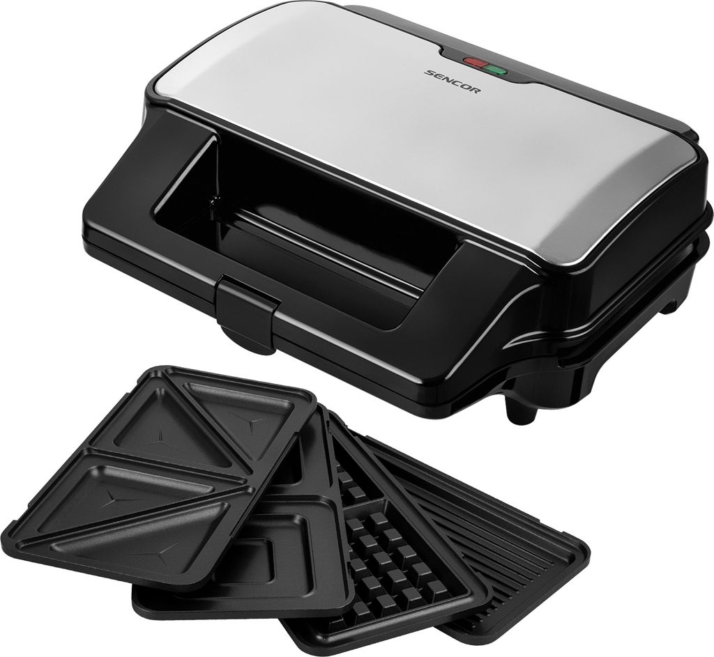 SENCOR SSM 9940SS Sendvičovač (4 v 1), nepriľnavá povrchová Obrázok produktu 