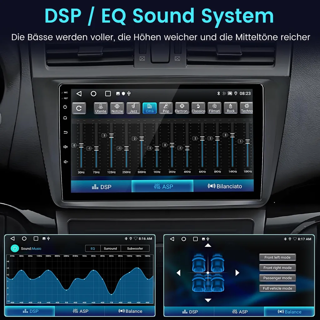 Sistema Infotainment Mazda 6 Android 15 Hexinex 9" 2GB 64GB - 12