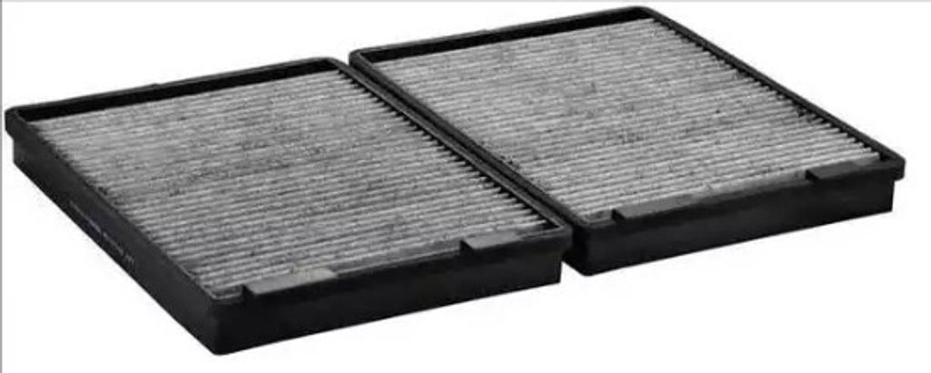2x MAPCO 67614 Aktivkohle Innenraumfilter Pollenfilter für Produktbild 