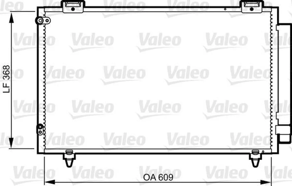 Plus de Froid ? Changez pour le Condensateur VALEO 817805 Corolla