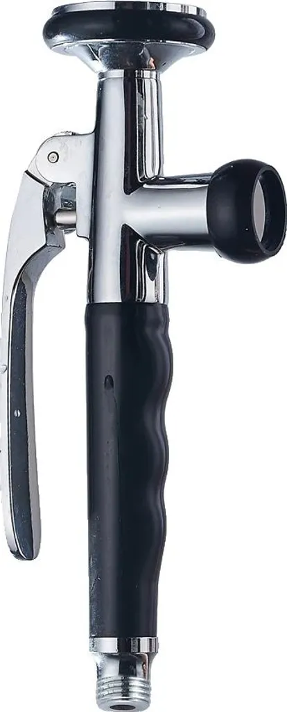 Bec de douchette pour salle de bain, jet réglable et manche ergonomique