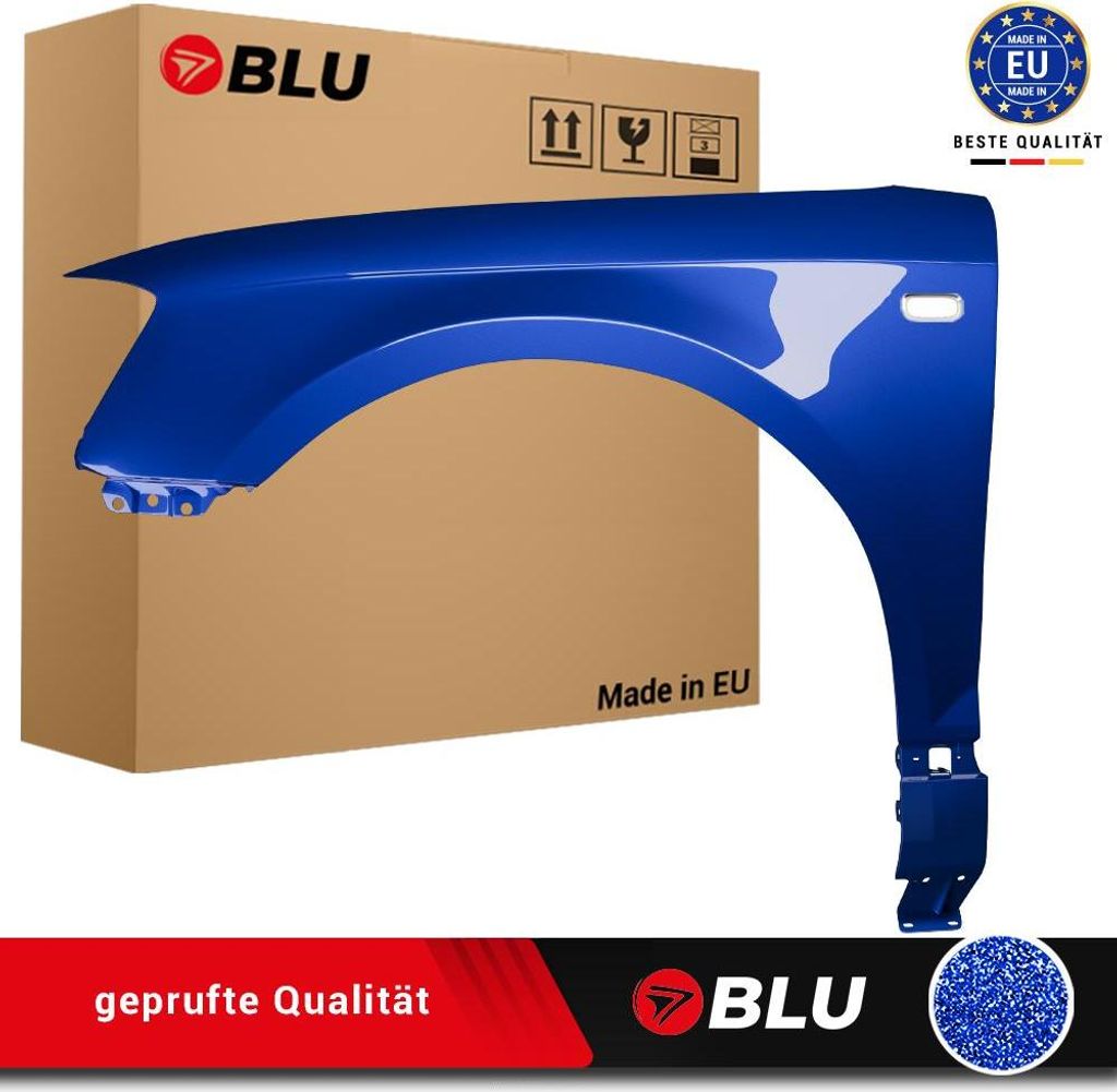 BLU Parafango compatibile con Audi A3 8P II-generation LZ5C Immagine del prodotto 
