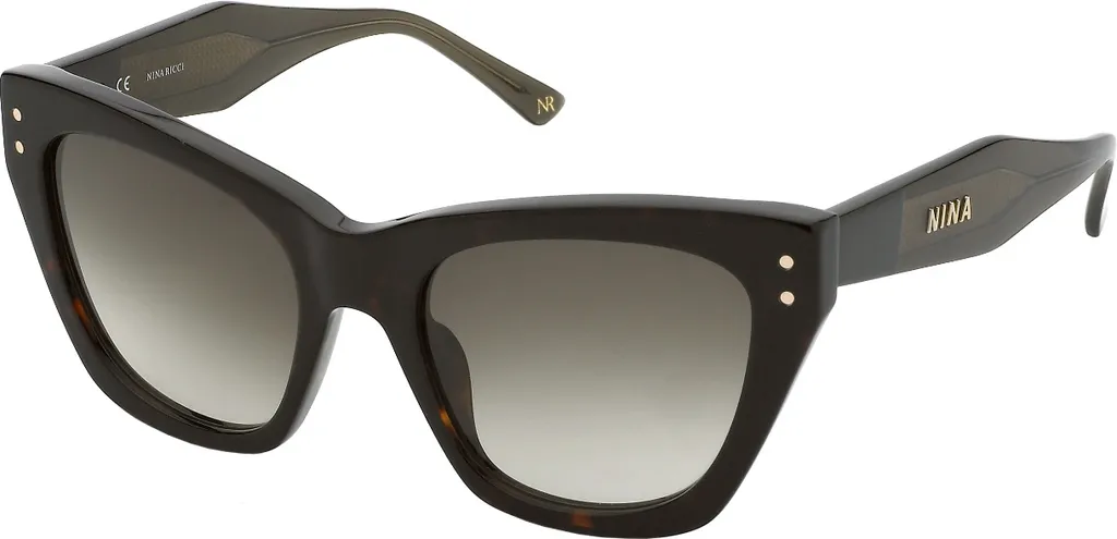 Lunettes Solaires Nina Ricci SNR323 Avana avec Verres Largeur 54mm Chic