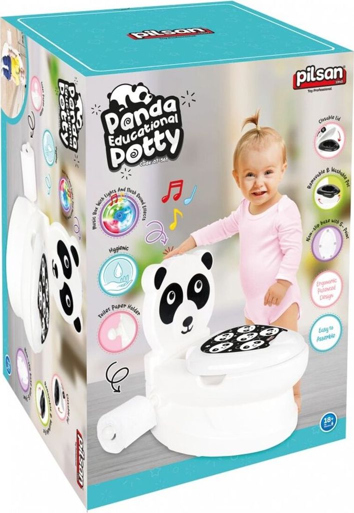 Interaktívny detský nočník Panda, PILSAN Obrázok produktu 1