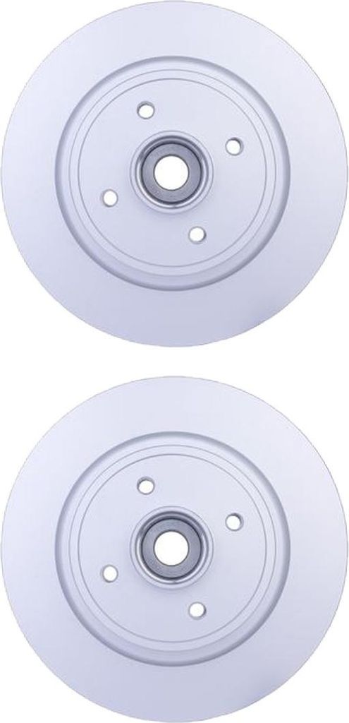 2 Bremsscheiben voll Ø 52,3 mm 11 mm HELLA passend für u.a. RENAULT SCÉNIC