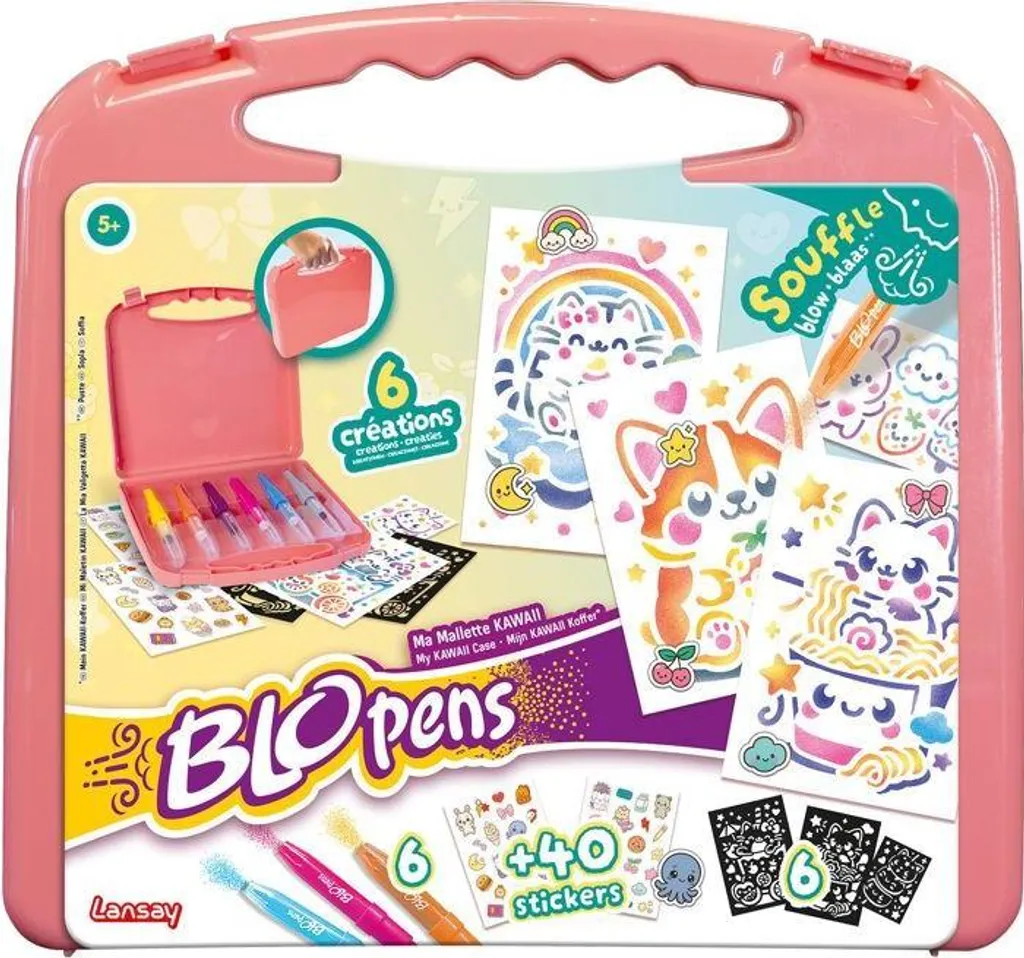 Blopens La mia valigetta Kawaii - Didattica e Arte per Bambini