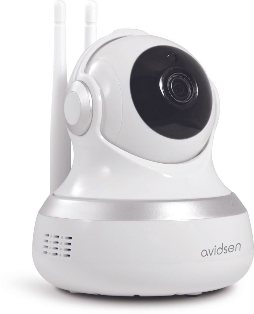 Avidsen Avidsen WLAN IP-Kamera motorisiert für innen - 720P, Zugriff über Smartphone-App, Nachtsicht, ohne Abogebühren, 2-Wege-Kommunikation