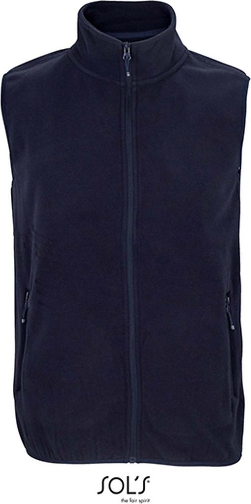 SOLs 03822 | Uni Factor Zipped Fleece Bodywarmer - Farbe: Navy - Größe: M