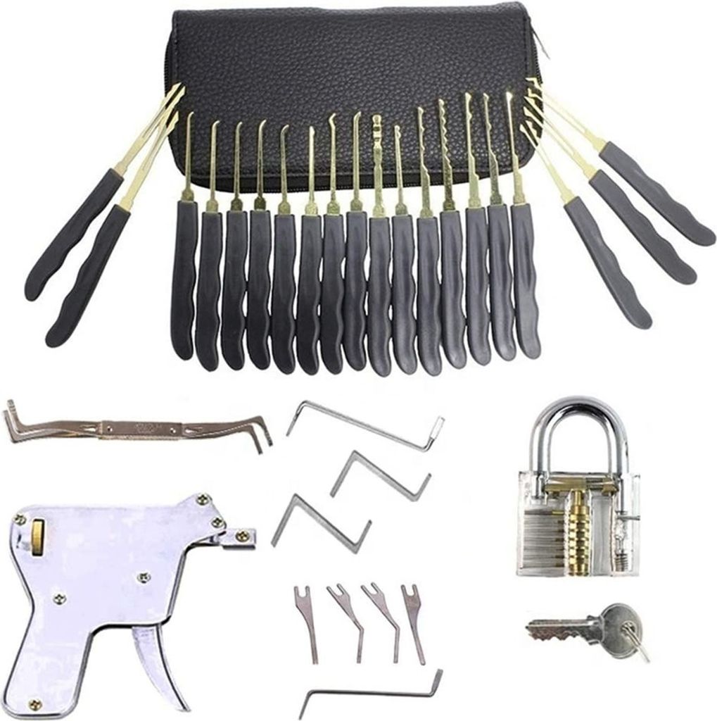 Sada planžet LockPick 30v1 s trénovacím zámkem + LockPick Obrázek produktu 