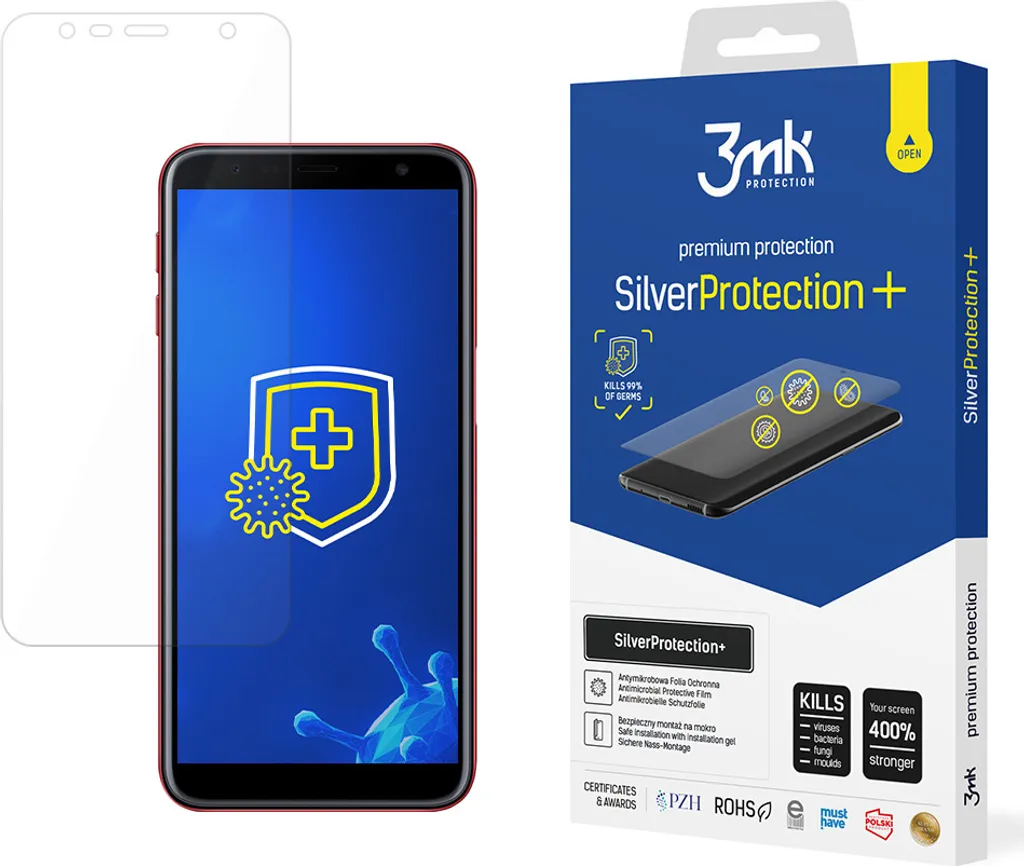 Samsung Galaxy J6 Plus - Protezione d'argento 3Mk +