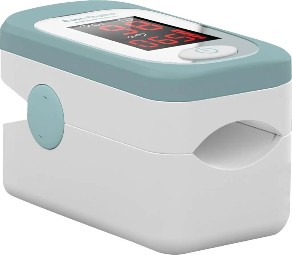 Oxymètre de pouls digital Taurus 8 Seg Rhythm pour suivi de la SpO2