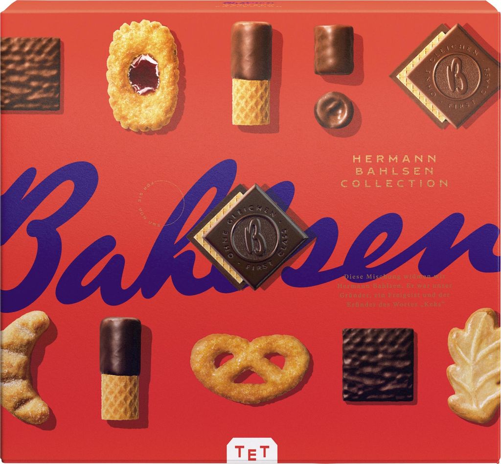 Bahlsen Hermann Bahlsen Collection M Gebäck und Produktbild 