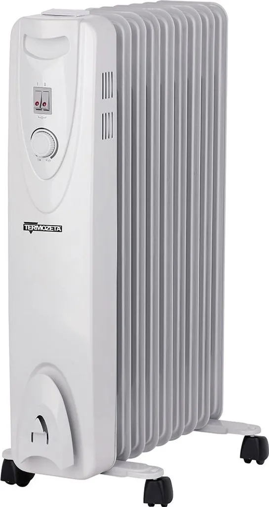 Convecteur Électrique Mobile Termozeta TZR21 2000W Gris à Roulettes