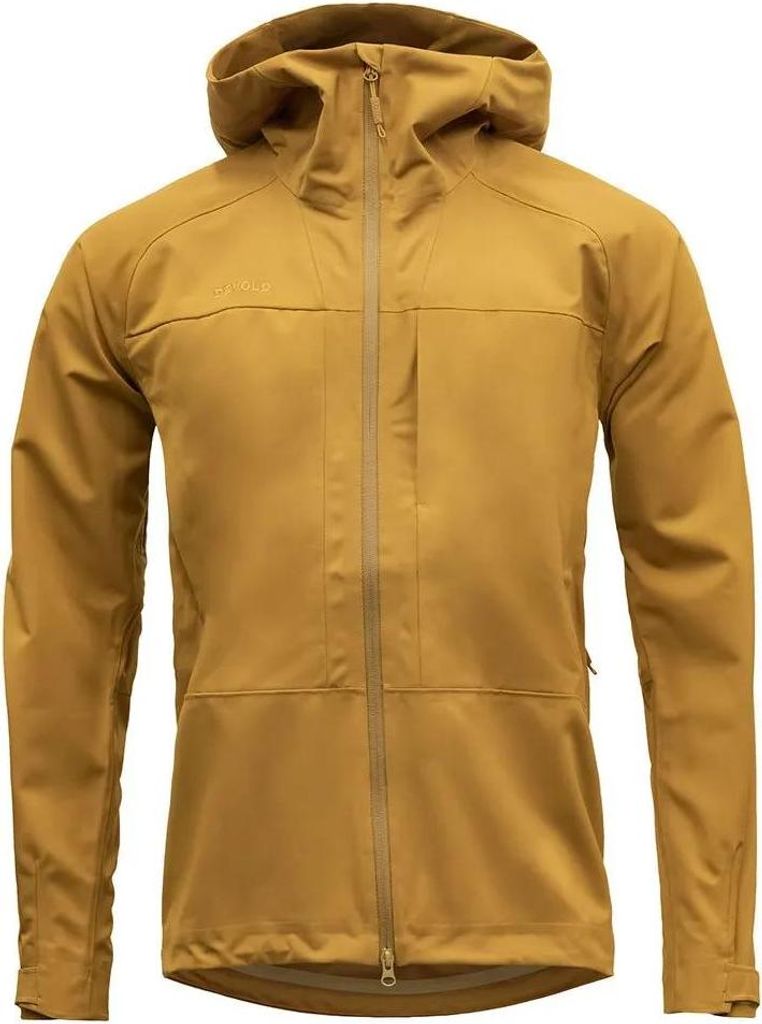 Devold Of Norway Trollkyrkja Woolshell Jacke Gelb M Herren Gelb M