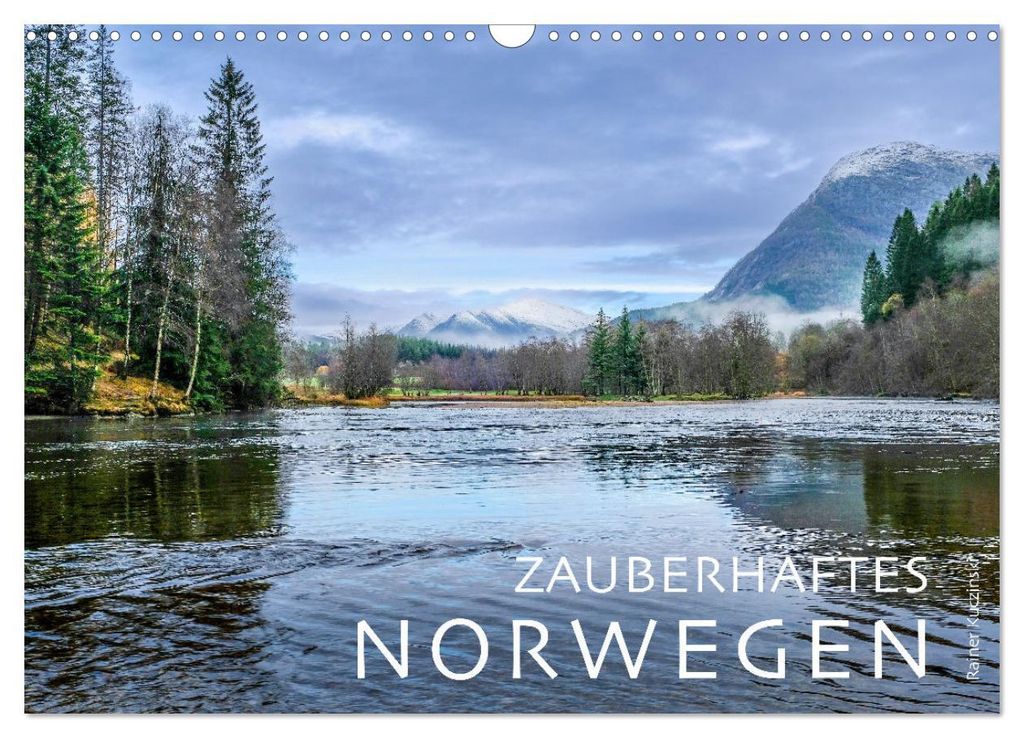 ZAUBERHAFTES NORWEGEN (Wandkalender 2027 DIN A3 quer), CALVENDO Monatskalender