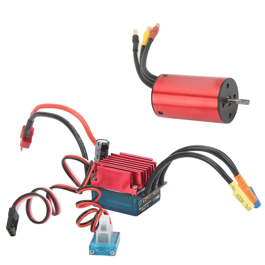 Combo Motorisation Brushless 2800KV et Variateur 35A Waterproof pour RC