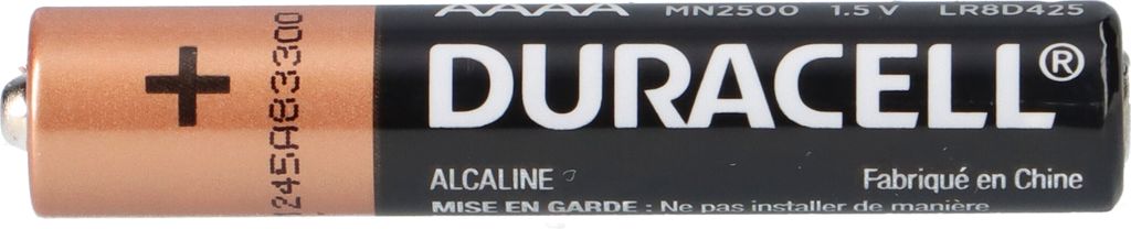 2 baterie DURACELL Mini AAAA Mini AAAA 1,5 V Zdjęcie produktu 20
