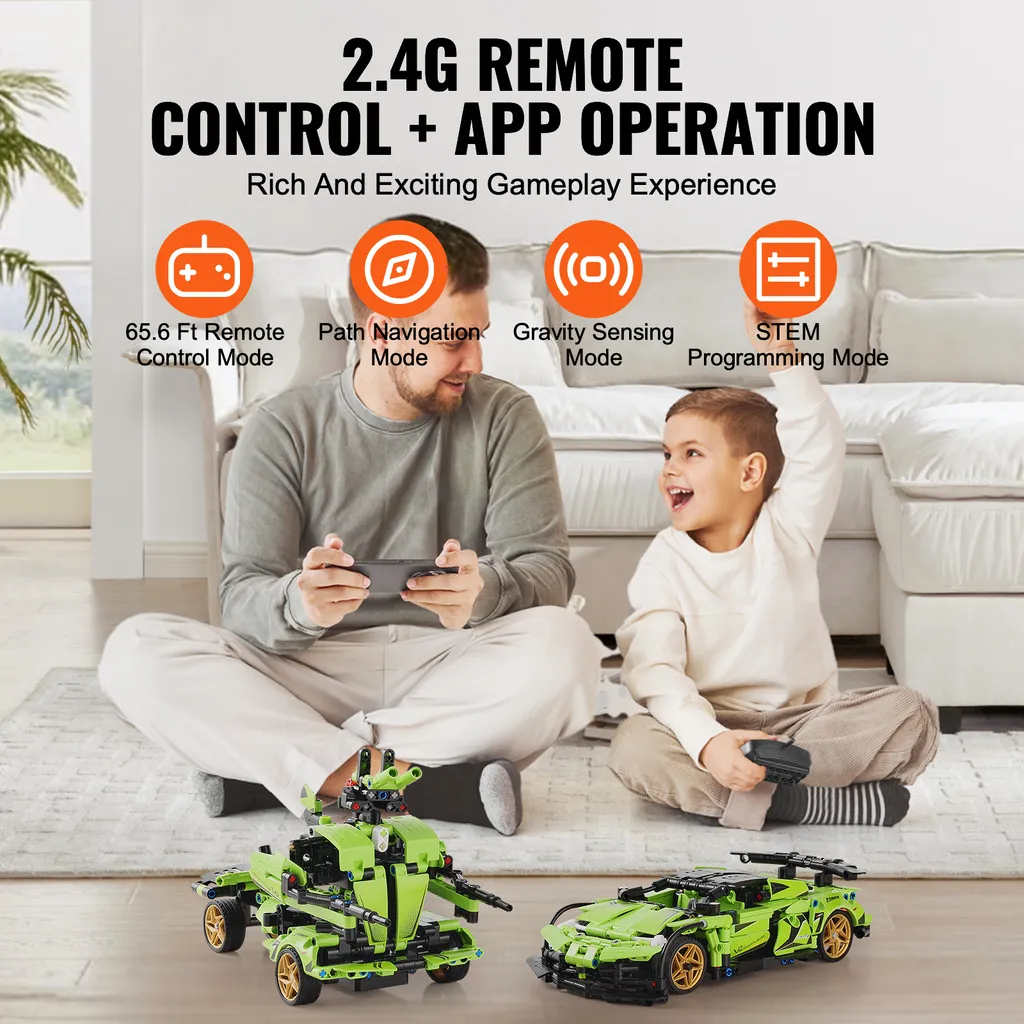 Kit Robotique RC 2 en 1 programmable pour Apprentissage des Sciences - 5